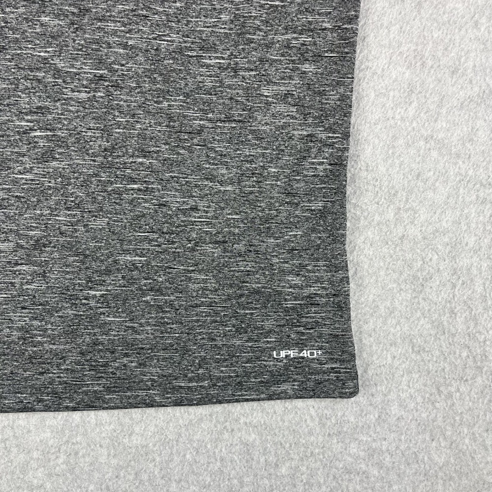 Nike Swim Dri Fit Shirt Mens Medium Gray Sleeveless Active UPF 40 Team $46 - Picture 5 of 14